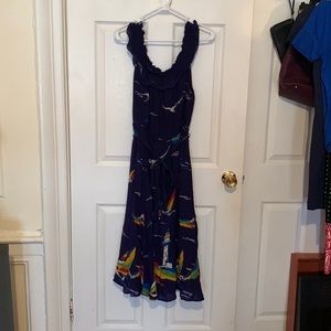 Anthropologie 48 of 52 Conversations Colloquial Boat Off the Shoulder Dress